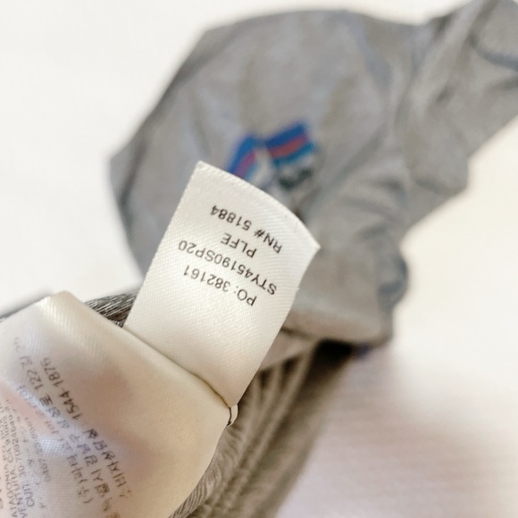 Patagonia Heather Gray Long Sleeve Top xl Capeline cool daily - Picture 9 of 9